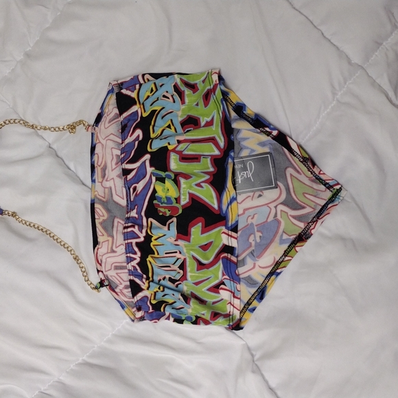 V Shaped bottom tube top - Picture 2 of 3